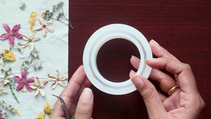Making rings from bottle caps (HDPE) 