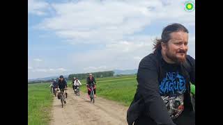 A gelencei Nádika fürdőhöz tekertek a májusi bringatúrán