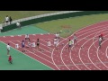 20160709 国体標準突破記録会 男子100m 3