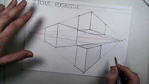 Sketching   2 Point Perspective Shadows