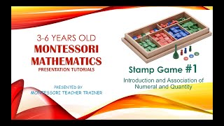 Stamp Game #1- Introduction- Montessori Homeschool and Teacher Training screenshot 1