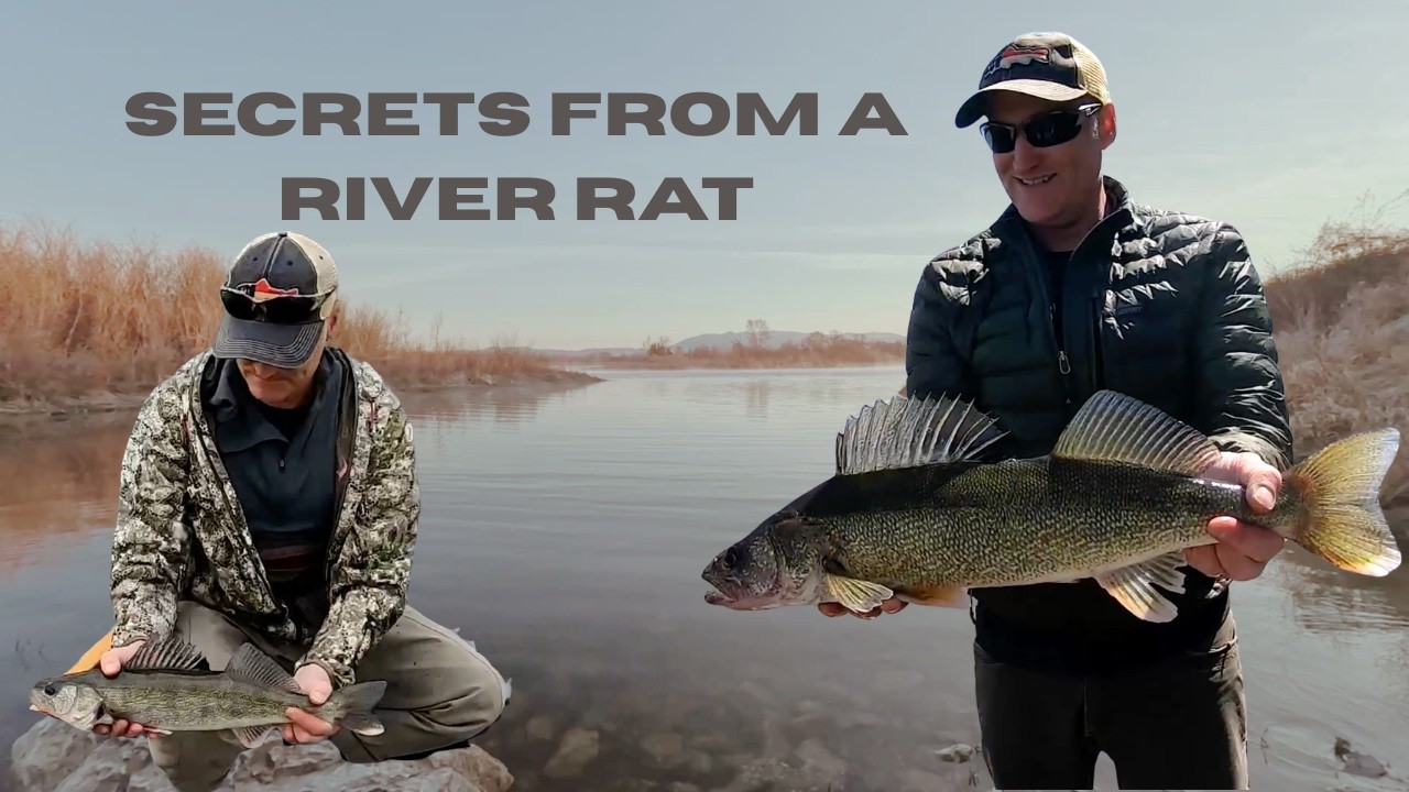 Learning walleye techniques from a river rat! - YouTube
