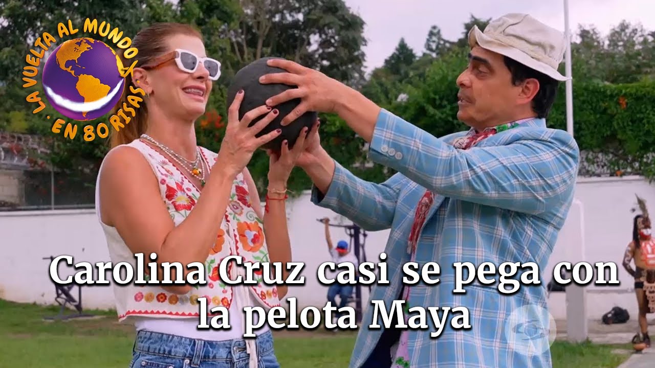 Suso se atrevió a jugar a la pelota Maya en Antigua Guatemala| La Vuelta al Mundo en 80 risas