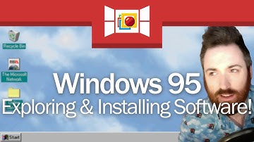 Windows 95 Exploration & Installing Software!