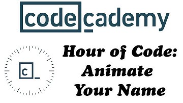 Animate Your Name: Codecademy Hour of Code