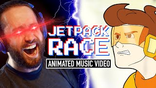 Jetpack Race  Animated Music Video