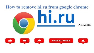 how to remove hi ru from google chrome | Remove hi.ru Windows 11 | Remove hi.ru Windows 10 | AL AMIN