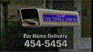 1992 The Times Union Newspaper Commercial Bad Video