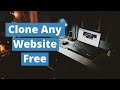 How to clone any website free  copy full website