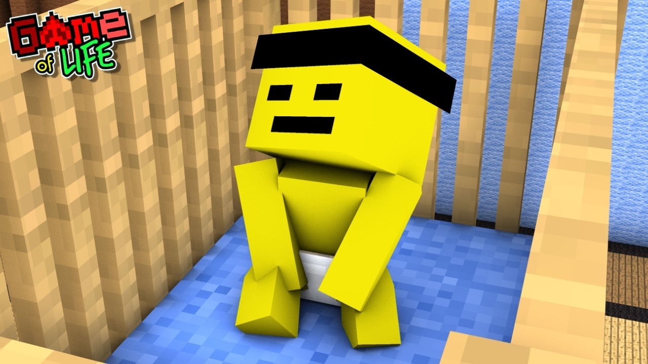 I Played Minecraft as a BABY! - YouTube