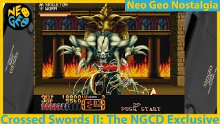 Neogeo ROM software CROSSED SWORDS (ROM cassette), Game