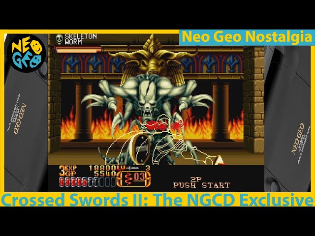 CROSSED SWORDS 2 ONLY CART NEO GEO AES, Mvs, Snk,Snes,Megadrive,Ng