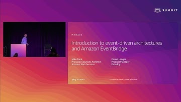 AWS New York Summit 2019: Intro to Event-driven Architectures and Amazon EventBridge (MAD205)