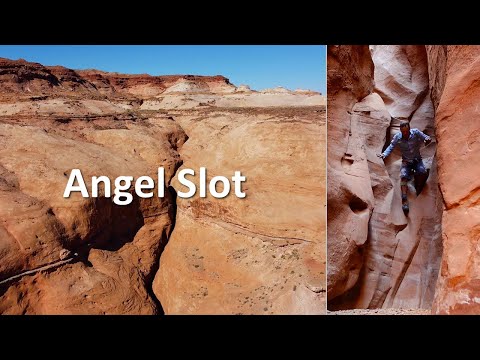 Angel Slot Canyon, Hanksville, Utah