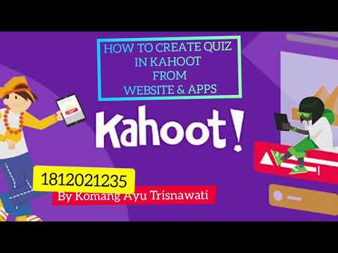 HOW TO CREATE QUIZ IN KAHOOT! WEBSITE & APPS 🌻 #ICT4E