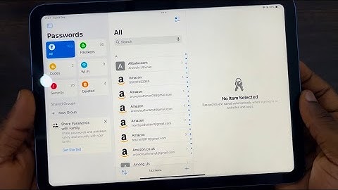 iPadOS 18: How to Check Apps and Websites Saved Passwords on iPad