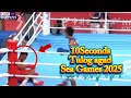 PINOY PINATULOG KALABAN SA 10 seconds Sea games 2025 support Philippines  🇵🇭 #sport #boxing 
