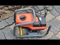 New pressure washer how to use