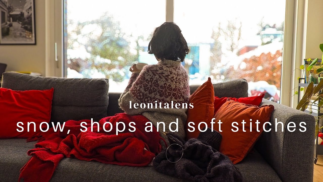 Snow, shops and soft stitches | slow living in Germany |