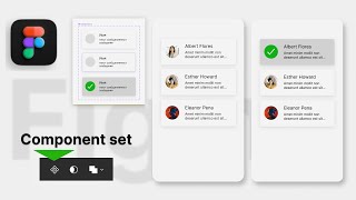 Как создавать Component set (наборы компонентов) в Figma – анимируем чек-боксы // Настроим прототип