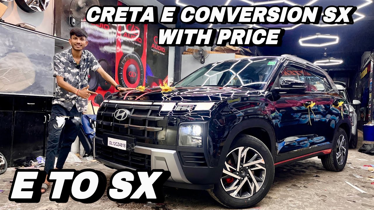 HYUNDAI CRETA E TO SX MODIFIED ✅ CRETA E BASE TO TOP SX MODIFIED WITH PRICE✅ NEW CRETA MODIFIED 2025