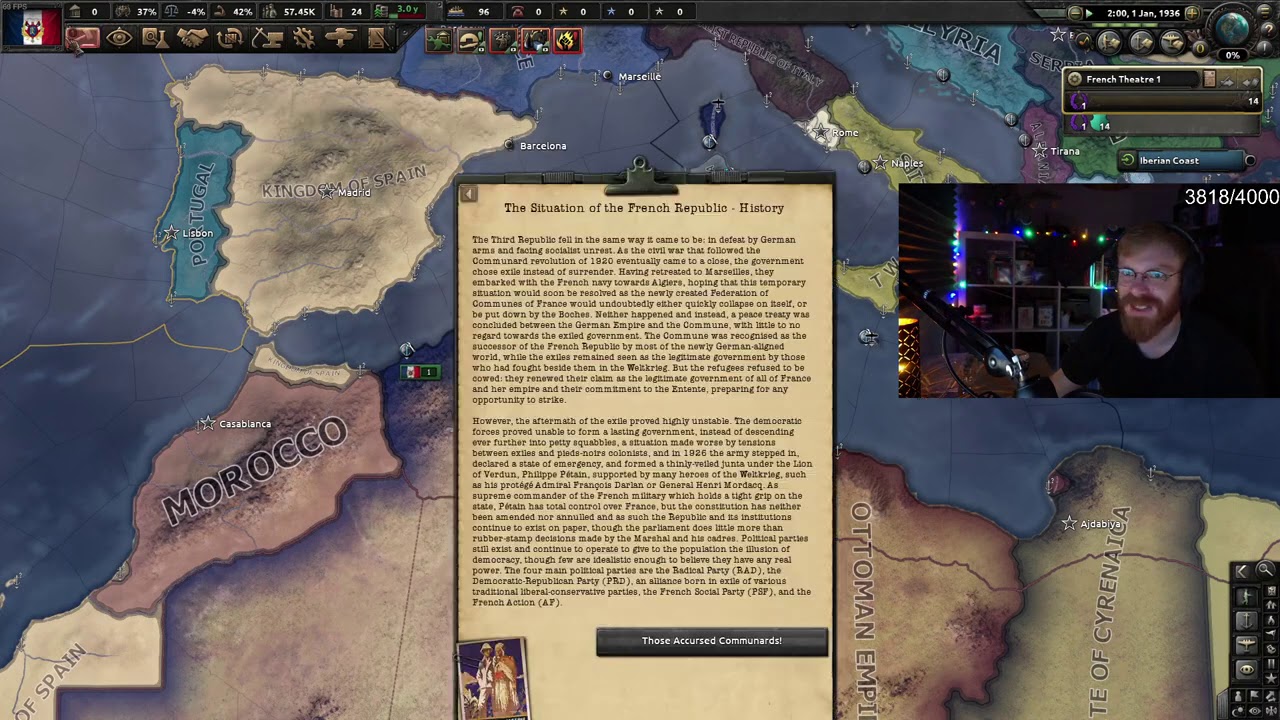 TommyKay Plays French Republic in Kaiserreich (HOI4) - Part 1