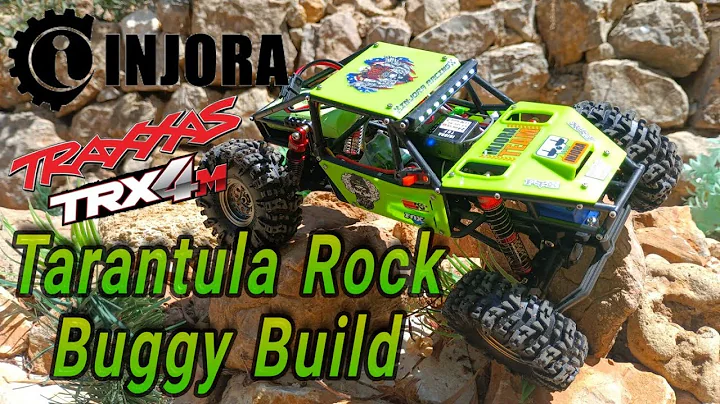 Injora Rock Tarantula Trx4M Chassis Kit - Assembly & Run #traxxastrx4m #injora