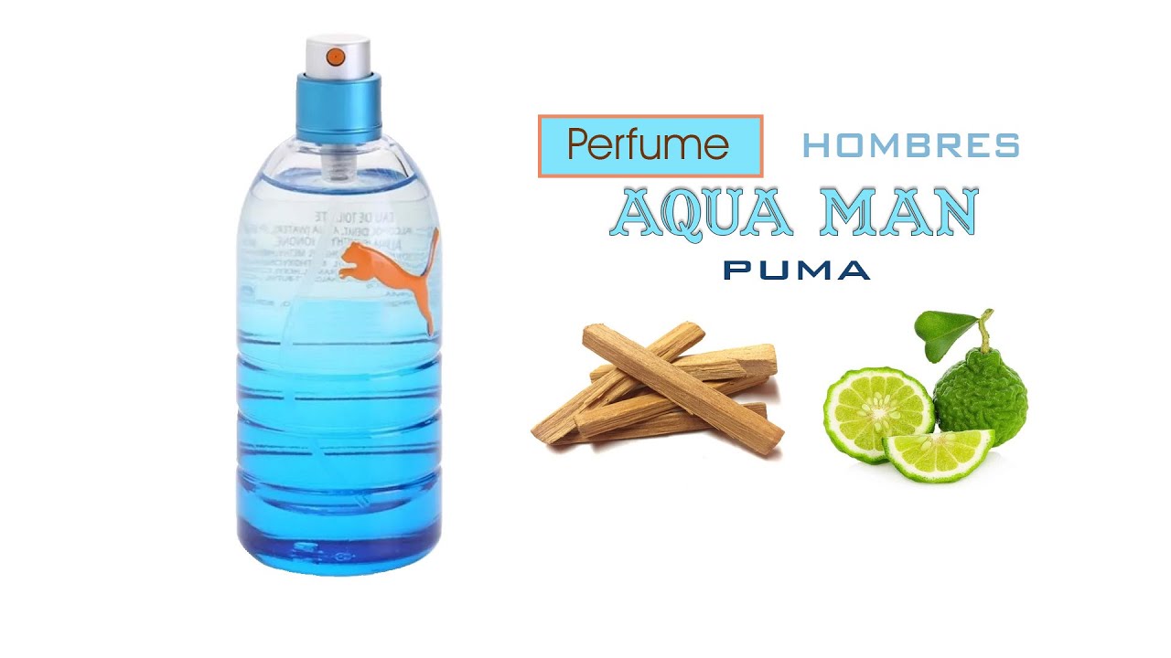 Perfume Aqua Man de puma para hombres - YouTube