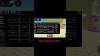 ghost hub script