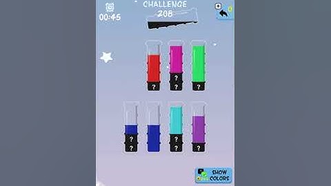 Water Color Game Challenge No 208