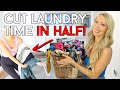 Laundry shortcuts to cut your time in half game changing