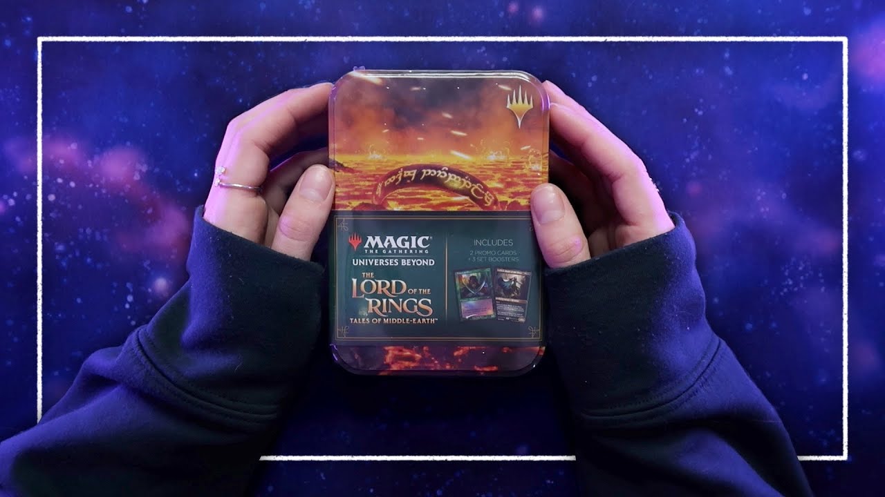 ASMR Magic the Gathering | Tingly Set Booster Opening in a Tin Can | Up Close Whispers