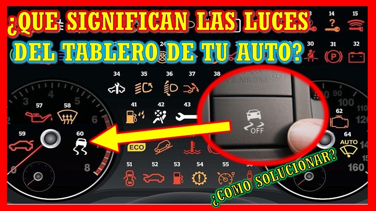 Inconveniencia Excelente Tendencia QUE SIGNIFICAN LAS LUCES DEL TABLERO DEL AUTO - QUE SIGNIFICA LAS LUCES DE  ADVERTENCIA DE UN AUTO - YouTube