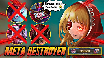 RUBY MANIAC! THIS IS WHY YOU SHOULD USE RUBY TOP GLOBAL RUBY - MOBILE LEGENDS