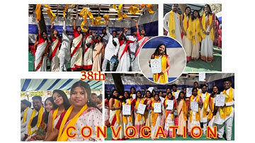 🔥38th CONVOCATION 🎓✅ Ranchi University ..MA DEGREE 😁🥳🙏🏻