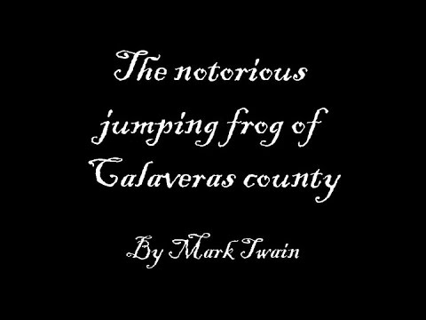 Video: Jak se jmenoval Notorious Jumping Frog of Calaveras County?