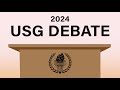 Usg senate speeches and presidential debate