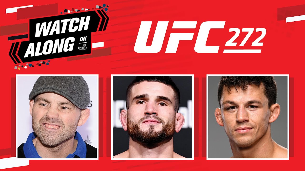 UFC 272 Watch Along w/ Sean Brady, Billy Quarantillo and Jens Pulver