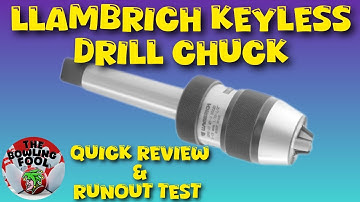 Llambrich JK-16 Keyless drill chuck review and run out test