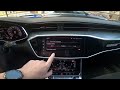 How to Find and Manage Light and Vision Settings for Audi A6 C8 ( 2018 - now )