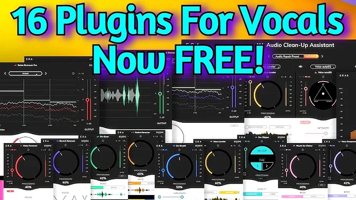 16 FREE VST Plugins by Accusonus For VOCALS (Era Bundle) - Overview & Audio Examples