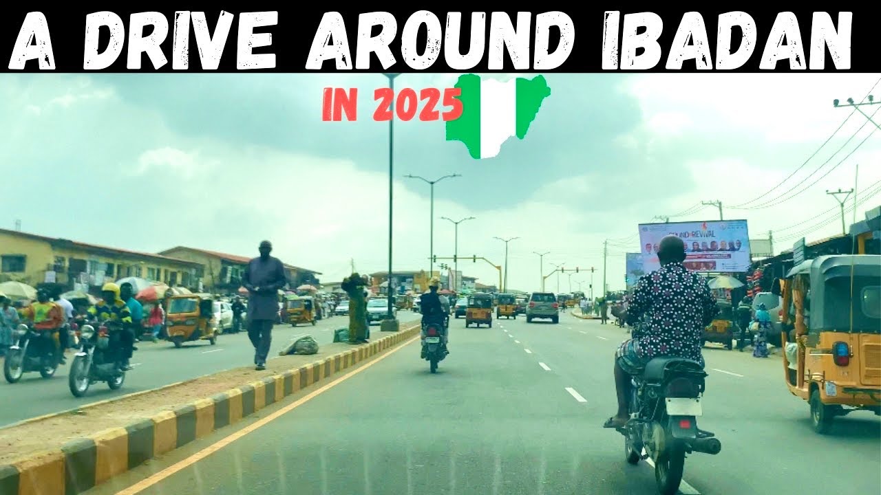 ИБАДАН НИГЕРИЯ В 2025 ГОДУ | ТУР ПО ГБАГИ, АГОДИ, ОДЖЕ, ДОРОГЕ В АЭРОПОРТ