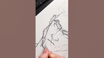 Wolverine Hugh Jackman From Xmen Timelapse Ballpen Drawing 