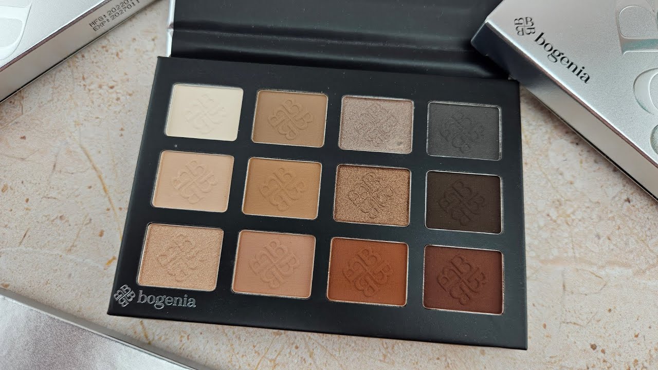 Палетка тіней для повік Bogenia Galaxy Eyeshadow Palette 12 Color, 18 g
