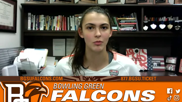 BG Vball : Katie Kidwell Post-Game 10.2