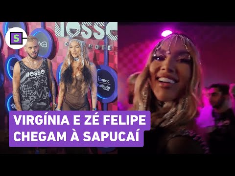 Virgínia reage à comoção dos fãs com sua chegada na Sapucaí: 'Muito gratificante'