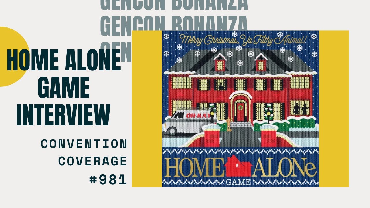 Gencon Bonanza 2018: Home Alone Game Interview