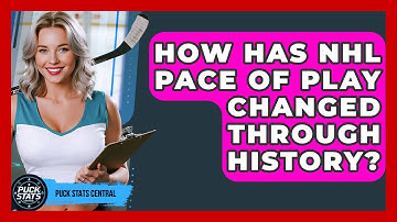 How Has NHL Pace Of Play Changed Through History? - Puck Stats Central