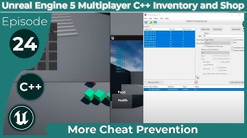 Unreal Engine 5 Multiplayer C++ Inventory and Shop #24: "More Cheat Prevention"
