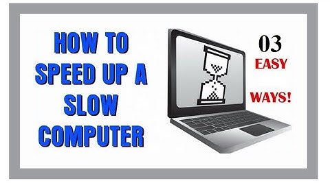 How to Delete Temporary Files and Speed up your Computer or Laptop